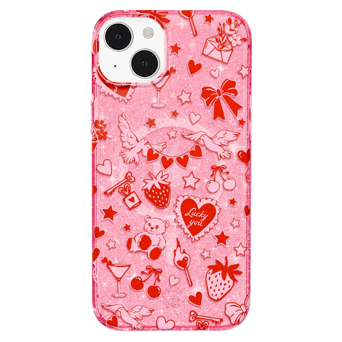 Be Mine Glitter iPhone Case