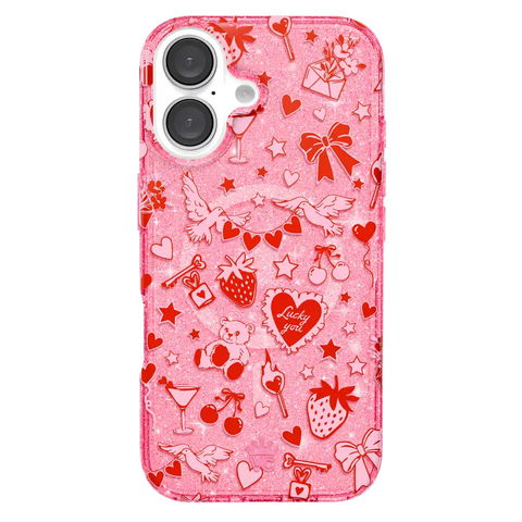 Be Mine Glitter iPhone Case