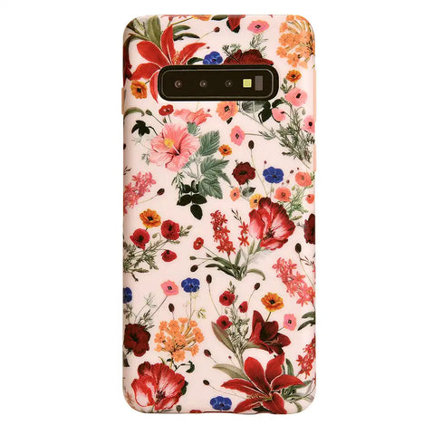 Nude Vintage Floral Samsung Galaxy Case