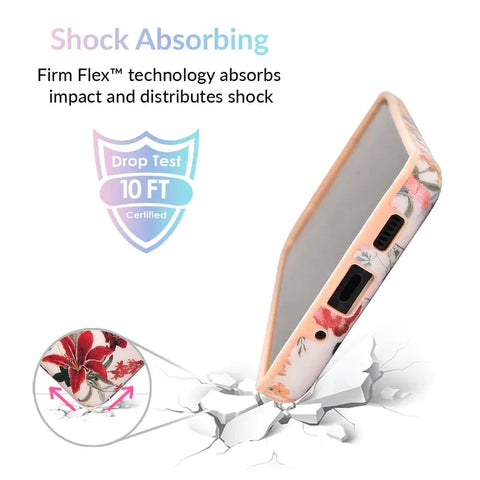 Nude Vintage Floral Samsung Galaxy Case