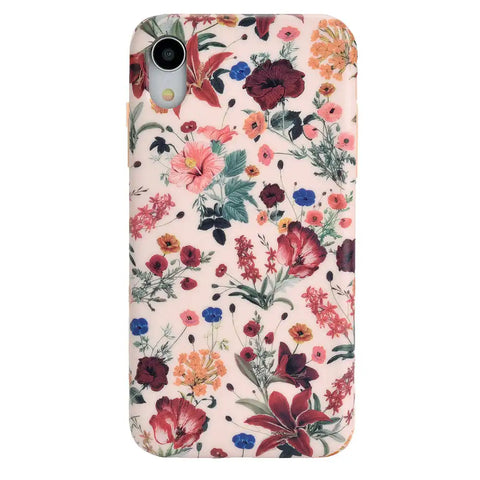 Nude Vintage Floral iPhone Case