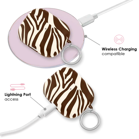 Coco Zebra AirPod Case