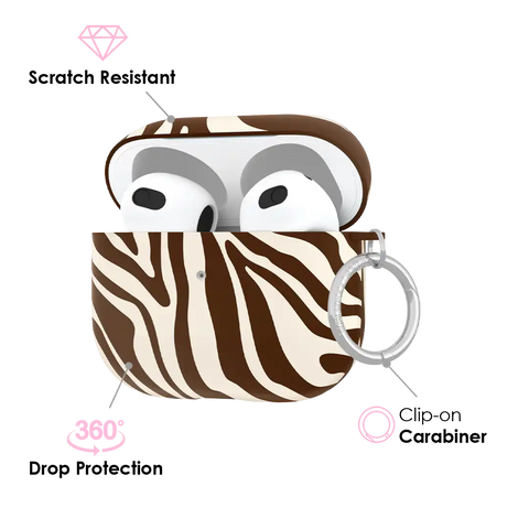 Coco Zebra AirPod Case