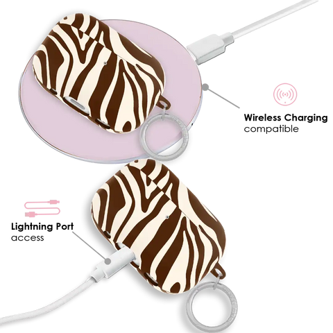 Coco Zebra AirPod Case