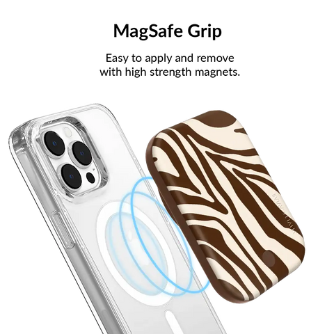 Coco Zebra Portable MagSafe Charger Power Packafe Battery Power Pack