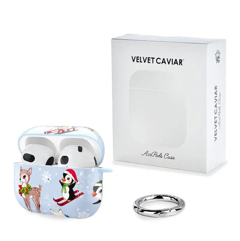 Winter Wonderland Baby Animals AirPod Case