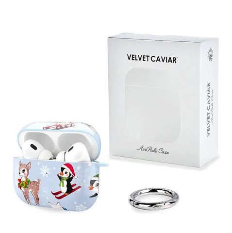 Winter Wonderland Baby Animals AirPod Case