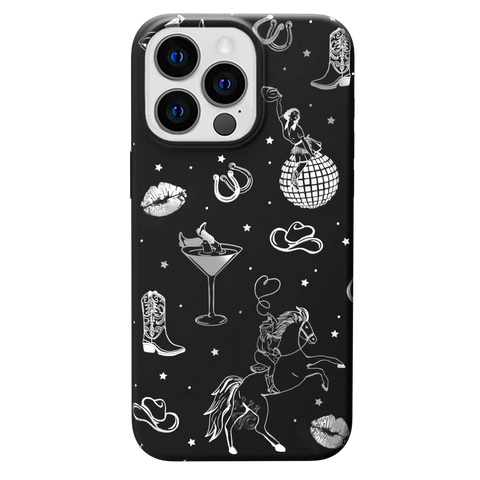 Disco Cowgirl iPhone Case