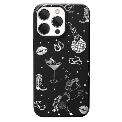 Disco Cowgirl iPhone Case