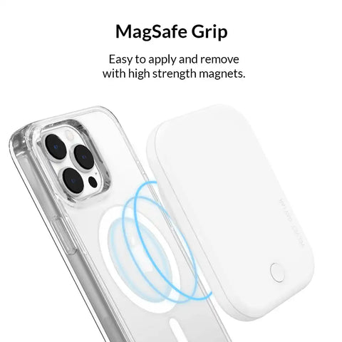 White Portable MagSafe Charger Power Pack