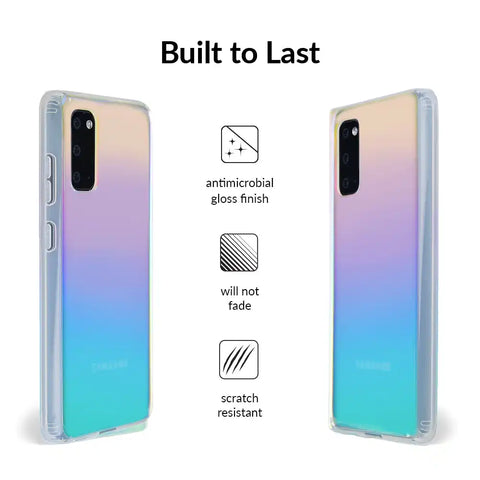 White Opal Samsung Case