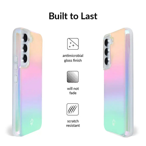 White Opal Samsung Case