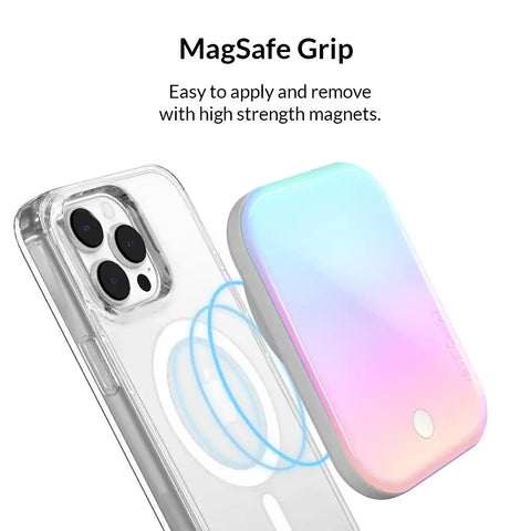 White Opal Portable MagSafe Charger Power Pack