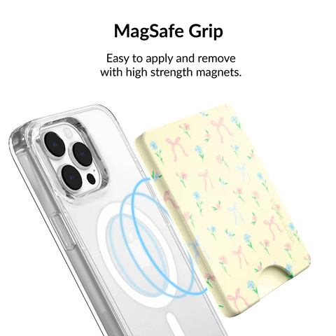 Buttercup Bows MagSafe Wallet