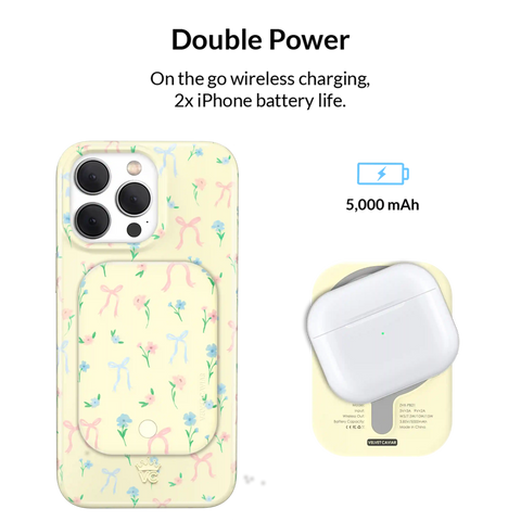 Buttercup Bows Portable MagSafe Charger Power Pack