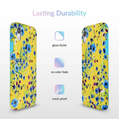 Yellow Wildflowers iPhone Case