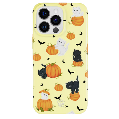 Purrfect Pumpkins iPhone Case