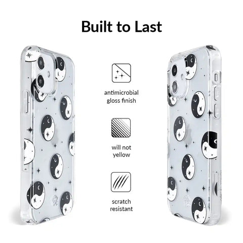 Yin & Yang Clear iPhone Case