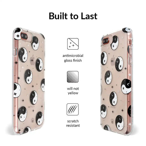 Yin & Yang Clear iPhone Case
