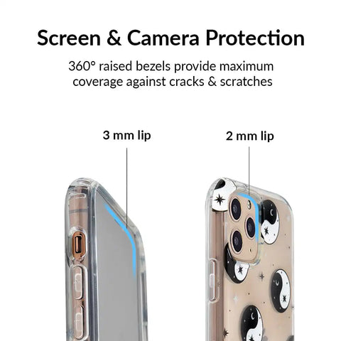 Yin & Yang Clear iPhone Case