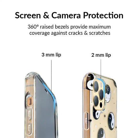 Yin & Yang Clear iPhone Case